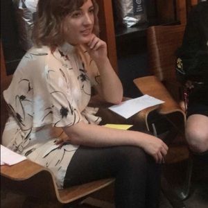 Need Supply Ganni Akina Crepe Dress in Nude